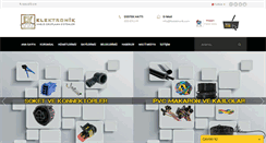 Desktop Screenshot of fkelektronik.com